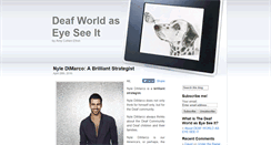 Desktop Screenshot of deafeyeseeit.com